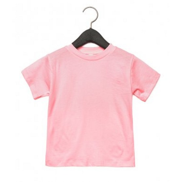 Canvas barns unisex T-shirt med rund hals, ålder 3 rosa Pink Age 3