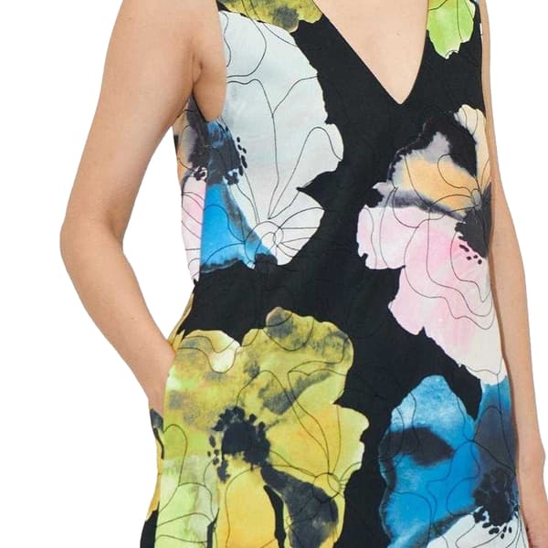 Stine Goya Dam Blommig Ärmlös Miniklänning L Multico Multicoloured L