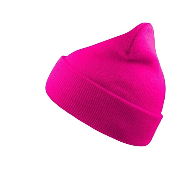 Atlantis Wind Dubbelskiktsmössa Med Uppvikning One Size Fuchsia Fuchsia One Size