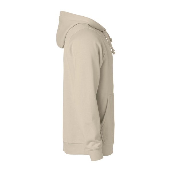 Clique Unisex Vuxen Basic Hoodie M Ljus Khaki Light Khaki M