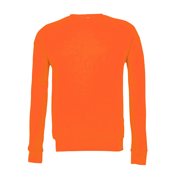 Bella + Canvas Unisex Vuxen Drop Shoulder Fleece Top XS Orange Orange XS