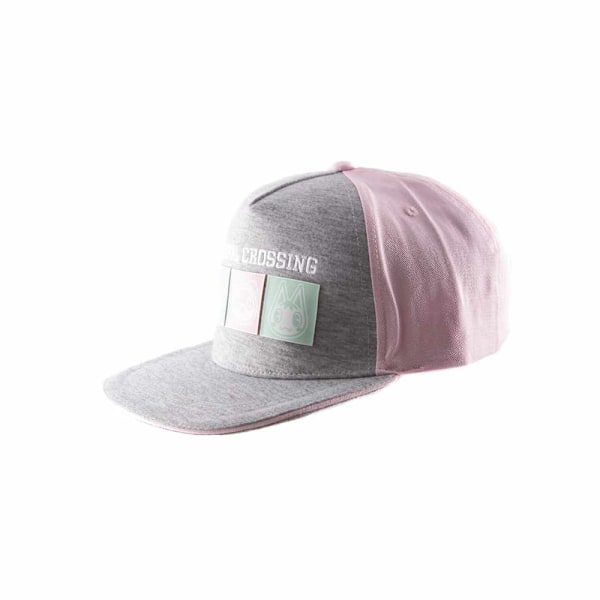 Animal Crossing Unisex Vuxen New Horizons Pastell Fyrkantig Basebollkeps Heather Grey One Size