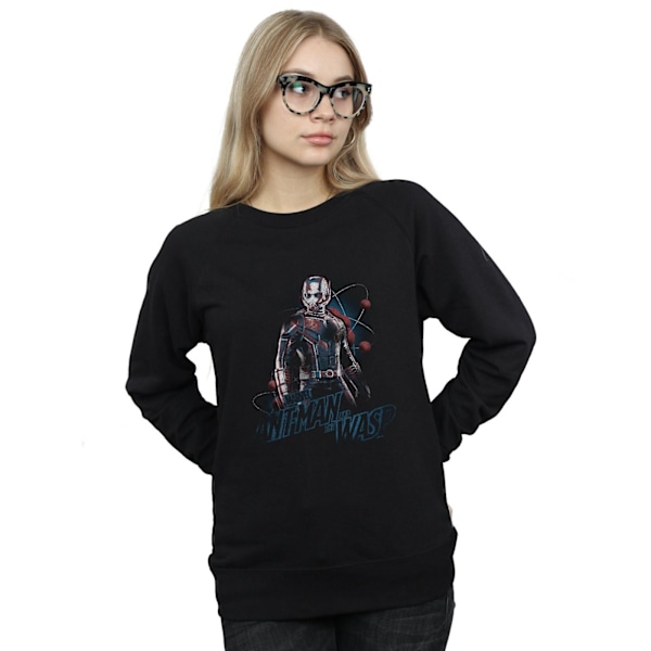 Marvel Dam/Kvinnor Ant-Man And The Wasp Lab Pose Sweatshirt S Black S