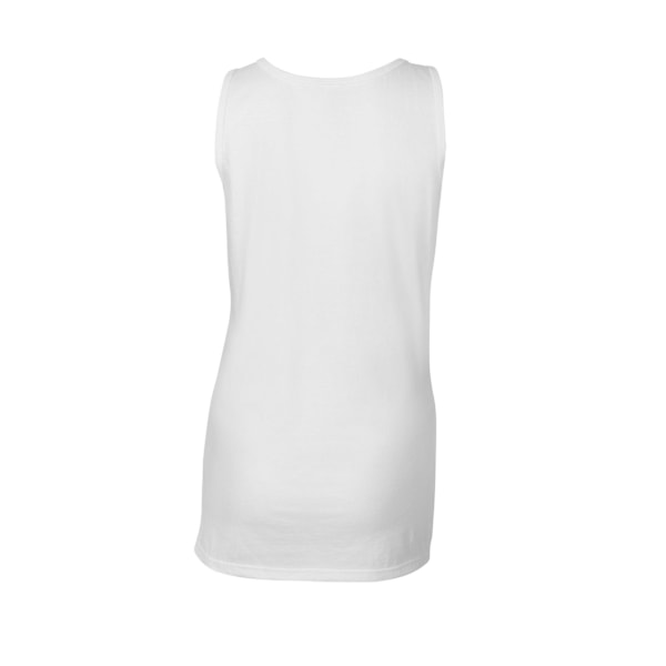Gildan Dam/Kvinnor Softstyle Ringspun Bomull Linne S Vit White S