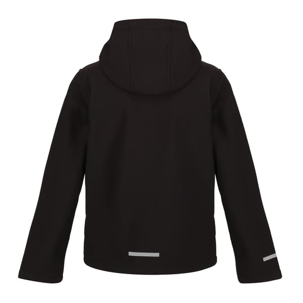 Regatta Professional Barn/Kids 3-lagers Softshelljacka 3 Black/Classic Red 3-4 Years