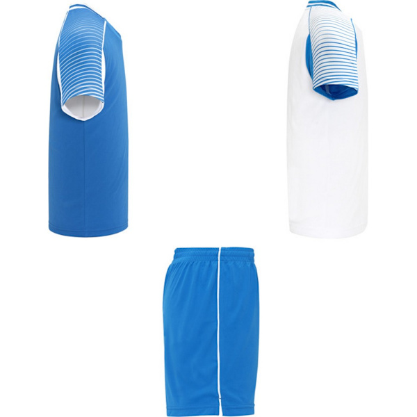Roly Unisex Vuxen Juve Sport Sportset XXL Vit/Kungsblå White/Royal Blue XXL