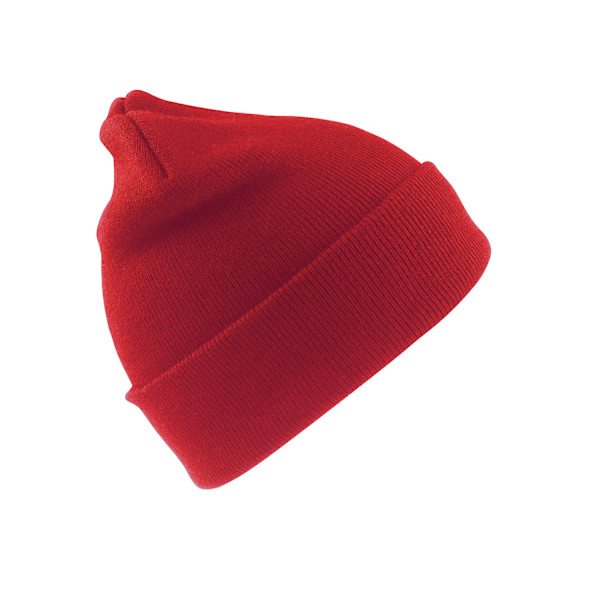 Result Winter Essentials Barn/Barn Woolly Beanie One Size Red One Size