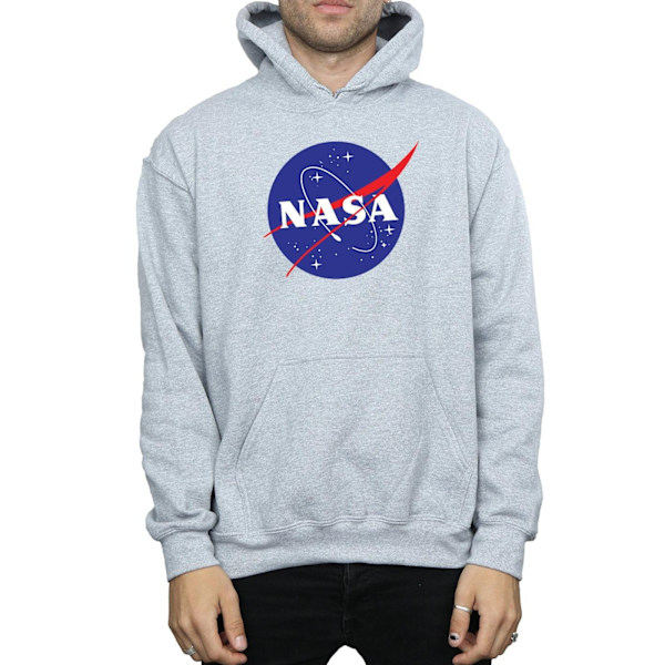 NASA Classic Insignia Logo Hoodie 3XL Sports Grey Sports Grey 3XL