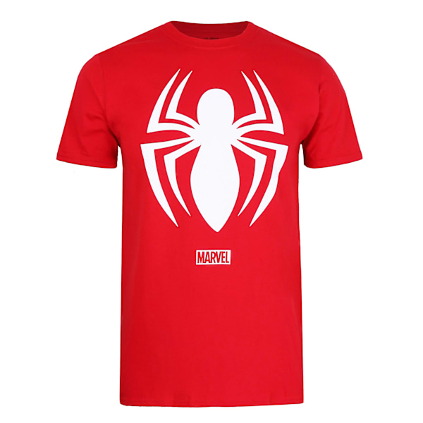 Spider-Man T-shirt med logotyp för män, XL, röd Red XL