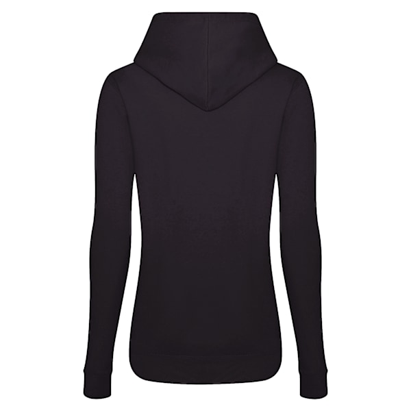 AWDis Just Hoods Dam/Kvinnor Girlie College Pullover Hoodie M Black Smoke M