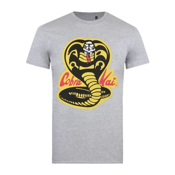 Cobra Kai Herr Logotyp T-shirt XL Heather Grey Heather Grey XL