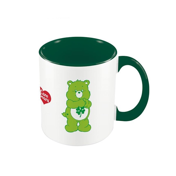 Care Bears Green Is My Lucky Colour Inner Two Tone Mug One Size Green/White One Size