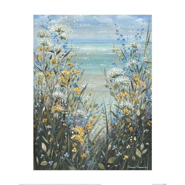 Diane Demirci Coastal Breeze I Print 50cm x 40cm Multifärgad Multicoloured 50cm x 40cm