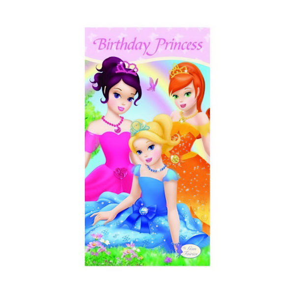 Gem Fairies Princess Födelsedagshälsningskort En Storlek Flerfärgad Multicoloured One Size