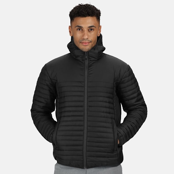 Regatta Honestly Made Recycled Thermal Padded Jacket XXL B för män Black XXL