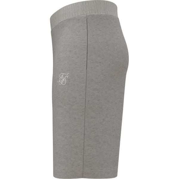 SikSilk Herr Logotyp Sweatshorts S Gråmelerad Grey Marl Marl S