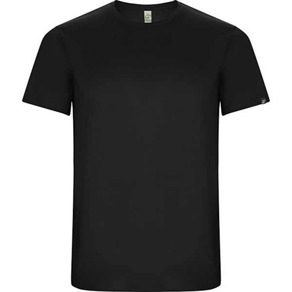 Roly Barn/Barn Imola Kortärmad Sport T-shirt 12 År Solid Black 12 Years