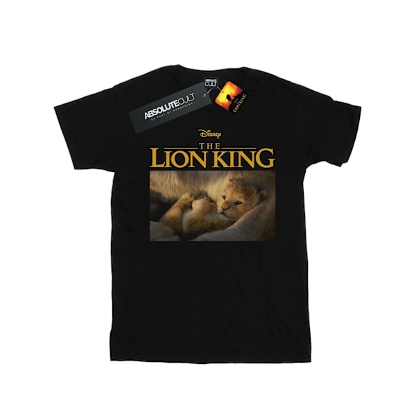 Disney Dam/Damer Lejonkungen Film Baby Simba Foto Cotto Black 4XL