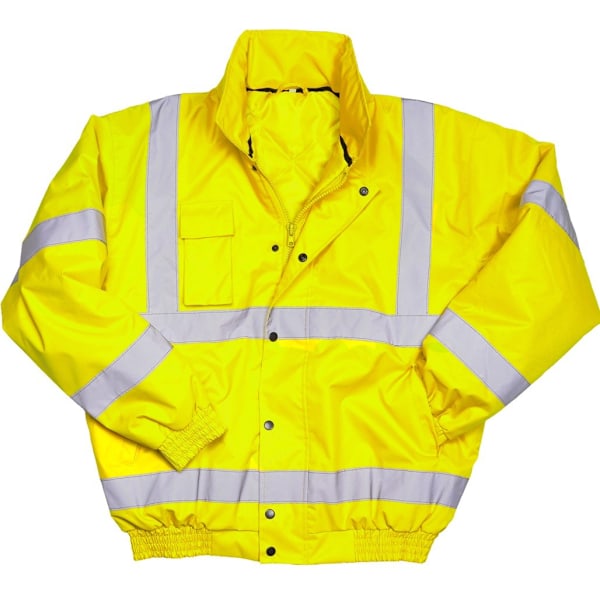 Warrior Tulsa Hi-Vis Bomberjacka L Fluorescerande Gul Fluorescent Yellow L