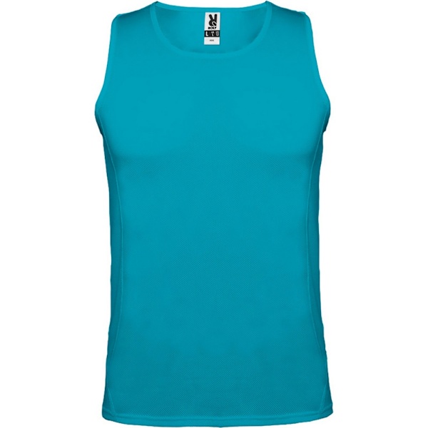 Roly Andre Sports Vest Top L Turkos Turquoise L