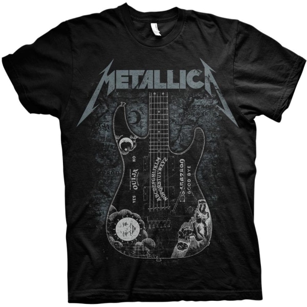 Metallica Unisex Vuxen Hammett Ouija Guitar T-Shirt L Svart Black L