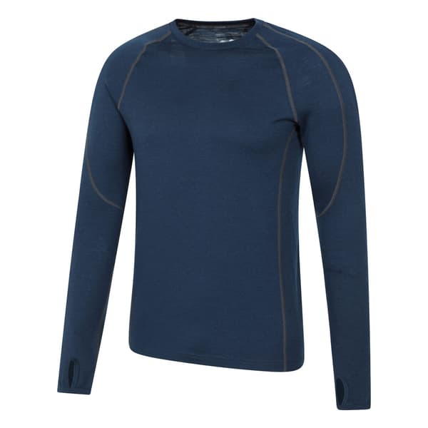 Mountain Warehouse Herr Asgard Merino Ull Underställ Set S Mörkblå Dark Blue S