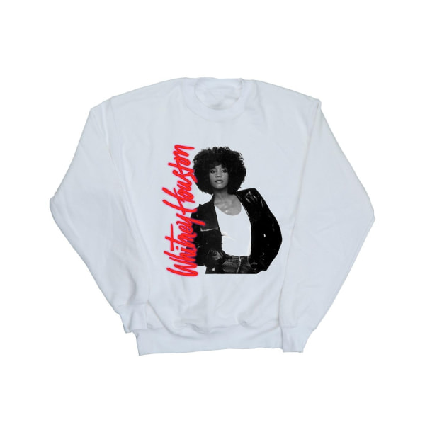 Whitney Houston Mens Whitney Pose Sweatshirt L Vit White L