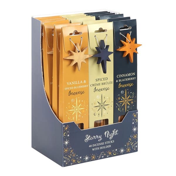 Something Different Starry Night Rökelsepinnar (18-pack) På Brown One Size