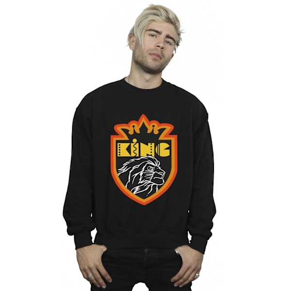 Disney Herr The Lion King Crest Sweatshirt XXL Svart Black XXL