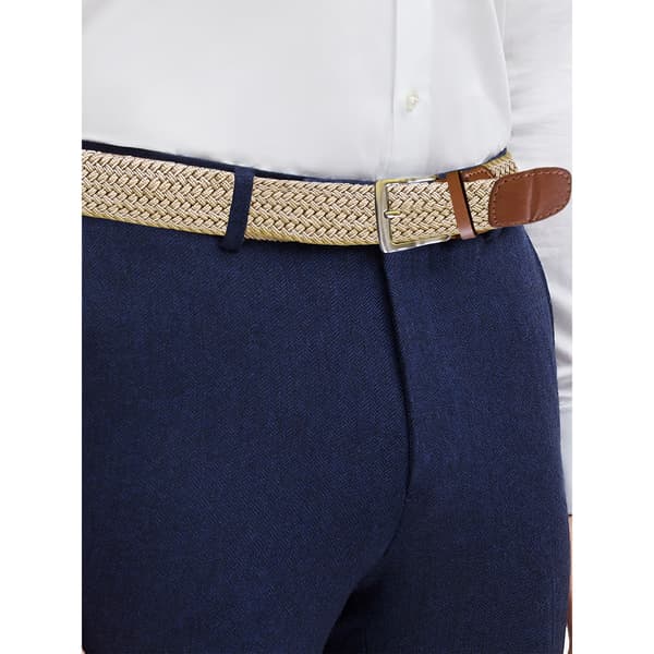 Duke D555 Frank Flätad Stretch Bälte 4XL Sten Stone 4XL