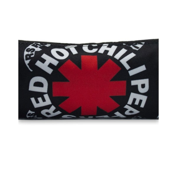 Rock Sax Asterisk All-Over Print Red Hot Chili Peppers Pennfodral C Black/White/Red One Size