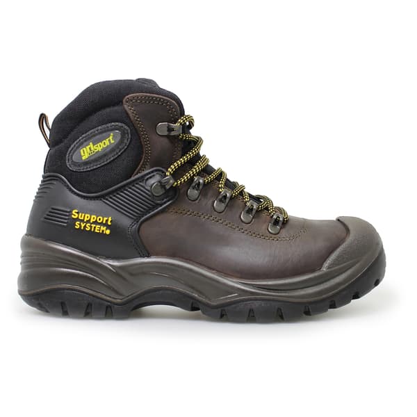 Grisport Herr Contractor Läder Säkerhetskängor 9 UK Brun Brown 9 UK
