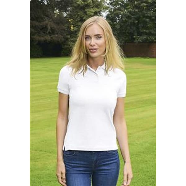Absolute Apparel Dam/Damer Diva Polo S Vit White S