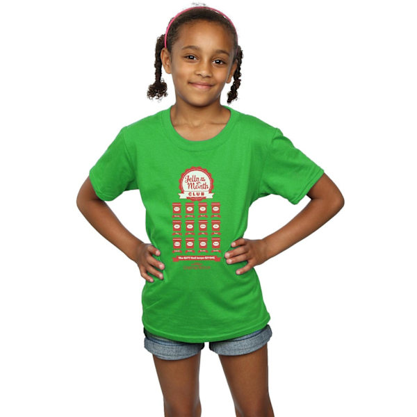 National Lampoon's Christmas Vacation Girls Jelly Club Bomull T-shirt Irish Green 12-13 Years