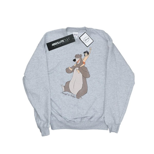 Jungle Book Classic Mowgli och Baloo Bomullströja XXL Sports Grey XXL