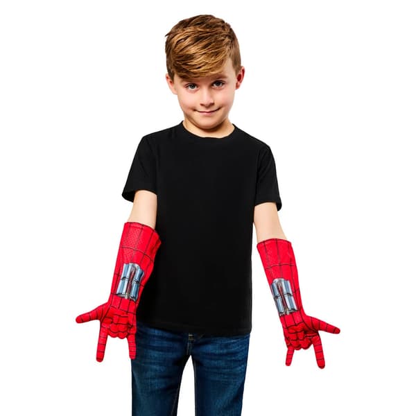 Spider-Man: Brand New Day barndräktshandskar en storlek Red/Black One Size
