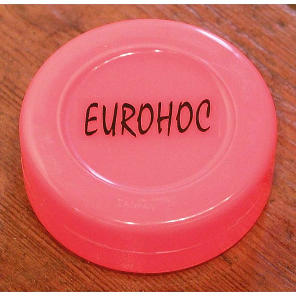 Eurohoc Hockey Puck En Storlek Rosa Pink One Size