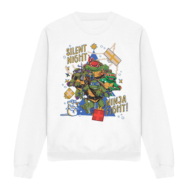 Teenage Mutant Ninja Turtles: Mutant Mayhem Unisex Vuxen Silent White S