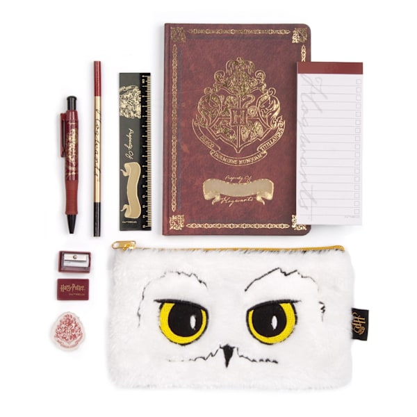 Harry Potter Bumper A5 Stationery Set (Förpackning om 8) En Storlek Burg Burgundy/Gold/White One Size