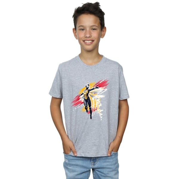 Marvel Boys Ant-Man And The Wasp Hope Borstad T-shirt 7-8 år Sports Grey 7-8 Years