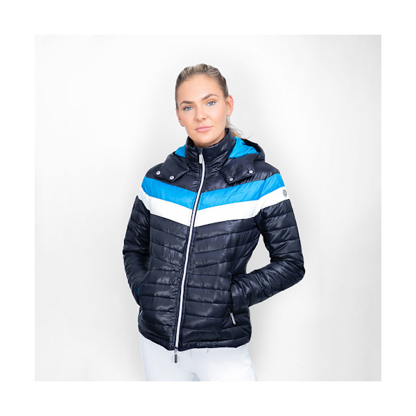 Coldstream Dam/Damer Southdean Quiltad jacka L Marinblå/Vit/Blå Navy/White/Blue L