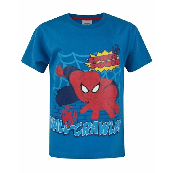 The Ultimate Spider-Man Baby Boys Wall Crawler T-Shirt 18-24 Mo Blue 18-24 Months