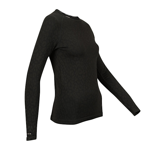 Aubrion Dam/Kvinnors Balance Seamless Top XXL Svart Black XXL