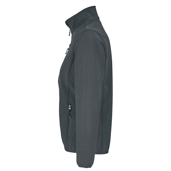 SOLS Dam/Kvinnor Falcon Softshell Återvunnen Mjuk Skaljacka Charcoal XXL