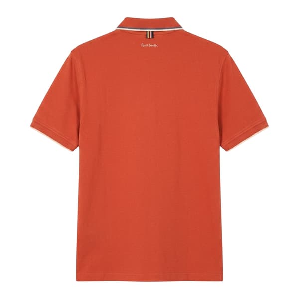 Paul Smith Herr Patch Cotton Logo Pikétröja XL Orange Orange XL
