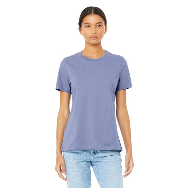 Bella + Canvas Dam/Dam Jersey Kortärmad T-shirt M Lav Lavender Blue M