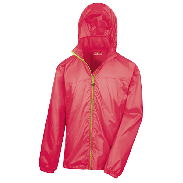 Result Unisex HDi Quest Hydradri Lättviktig Vattentät Jacka Raspberry / Lime 3XL