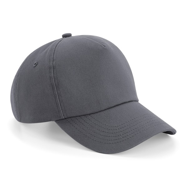 Beechfield Authentic 5-Panel Cap One Size Grafitgrå Graphite Grey One Size