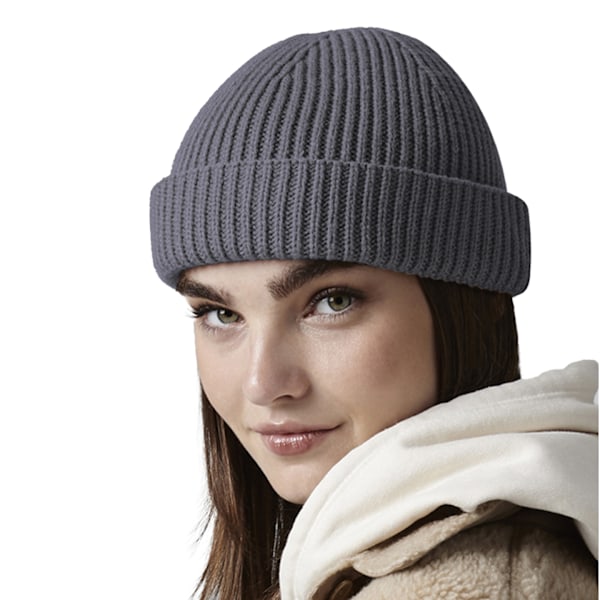 Beechfield Unisex Vuxen Harbour Fisherman Beanie One Size Graph Graphite Grey One Size