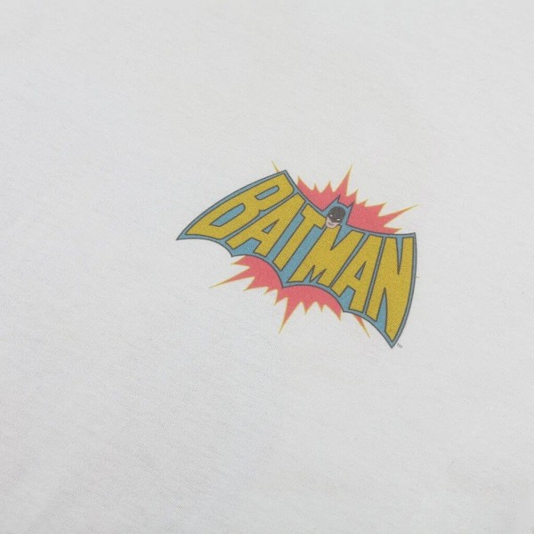 Batman Mens Boom T-Shirt L Vit/Gul/Rosa White/Yellow/Pink L